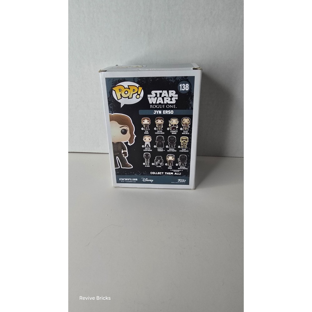 Funko Pop! Vinyl: Star Wars‎ - Jyn Erso #138 New in Box Great Condition - Picture 3 of 7